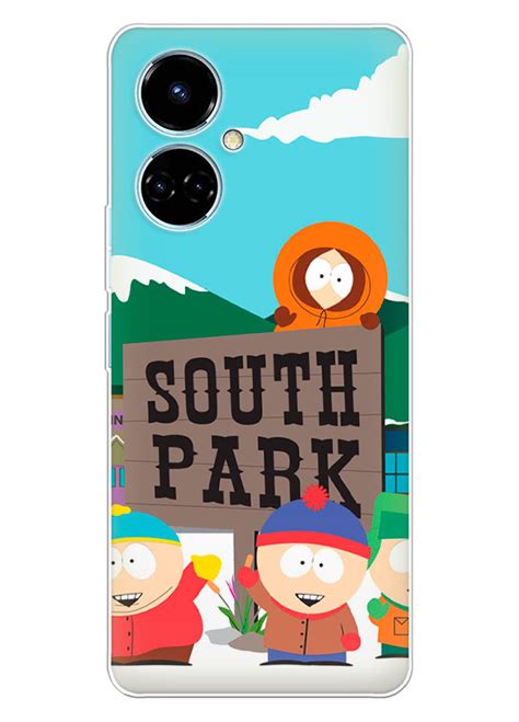 Tecno Camon 19 Pro чохол силіконовий - South Park Південний Парк Ерік ...