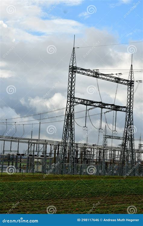 Electricity Station Transformer Substation Energy Distribution High