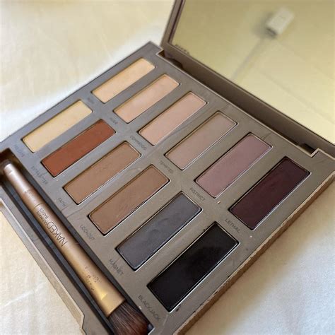 Naked Nude Palette Urbandecay Nakedpalette Makeup Depop