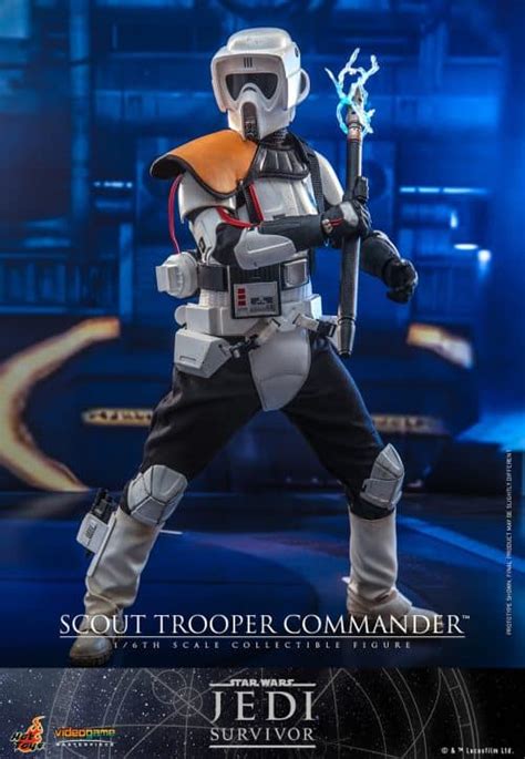 Hot Toys Scout Trooper Commander Figure Star Wars Sixth Scale Limited Collectible Comic Concepts