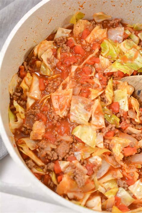 Ground Beef And Cabbage Sweet Peas Kitchen