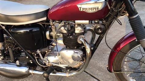 1966 Triumph T100sr Youtube