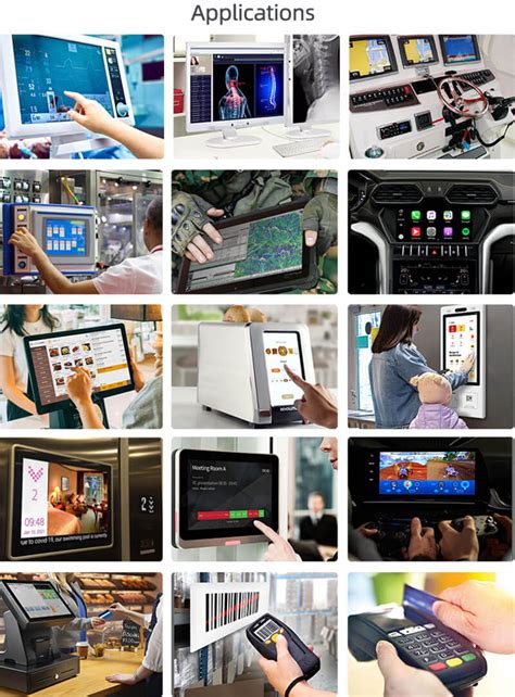 factory oem odm   capacitive touch screen gg structure touch