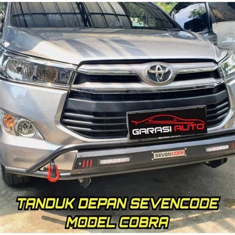 Jual Asli Front Bumper Guard Tanduk Depan Bumper Innova Reborn Cobra