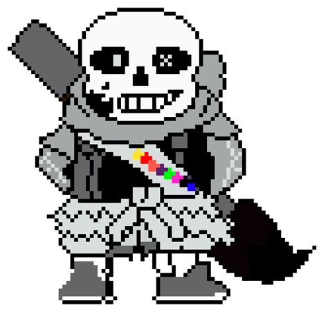 Ink Sans Phase 3 Pixel Art Maker