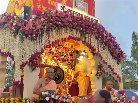 Brother Baldev Sister Subhadra And Lord Jagannath Sitting In The Same