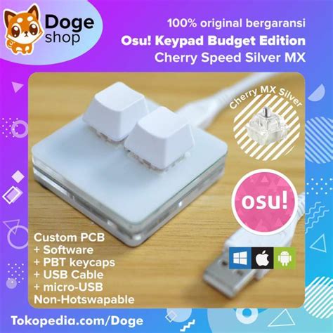 Promo Osu Nono Keyboard Budget Edition Mechanical Red Switch Hot Swapable Diskon Di Seller
