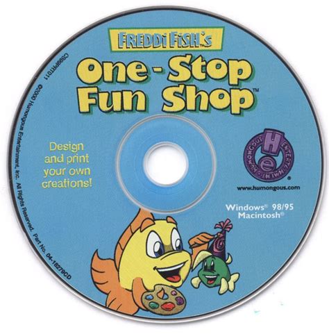 Freddi Fishs One Stop Fun Shop Cover Or Packaging Material Mobygames