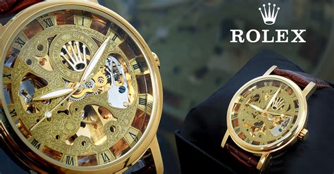 Rolex Skeleton Roman Automatic Watch RXTM-083 - GetIt.pk