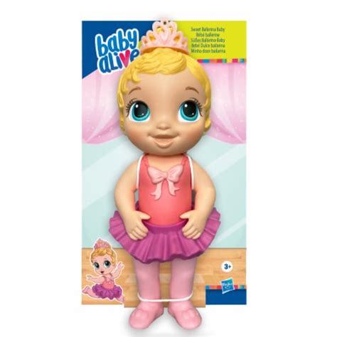Hasbro Baby Alive Sweet Ballerina Blonde Hair Baby Doll Pink Ct Frys Food Stores