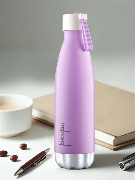 Buy Pexpo Espresso Purple ISI Certified Thermosteel Hot Cold Insulated Water Bottle Ml