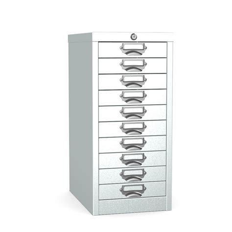silverline locking multidrawer  drawer mdurlk silver