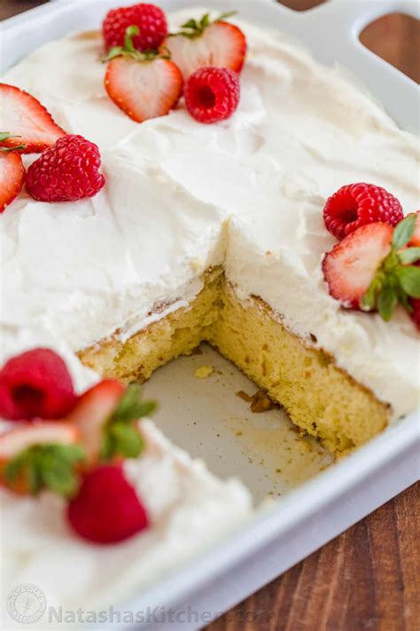 Tres Leches Bursdagskake