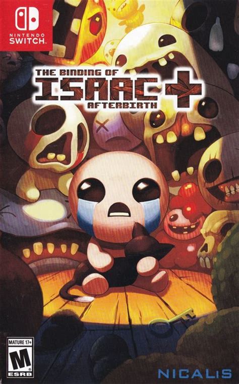 The Binding of Isaac: Afterbirth+ (2017) Nintendo Switch box cover art ...