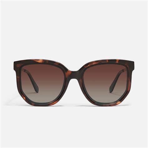 COFFEE RUN Polarised Large Frame Sunglasses – Quay Australia