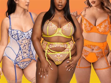 Best Plus Size Lingerie Brands To Try Right Now Savage X Fenty Playful Promises AdoreMe SELF