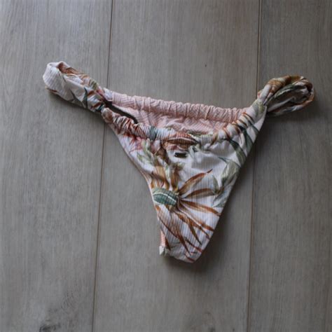 Pink And Green Bikini Bottoms Bikinibottoms Depop