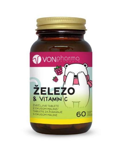 Vonpharma Eljezo Vitamin C Tablete Za Vakanje Online Ljekarna Prima