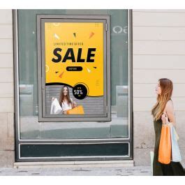 retail banner   convenient sizes  grommet  finishing