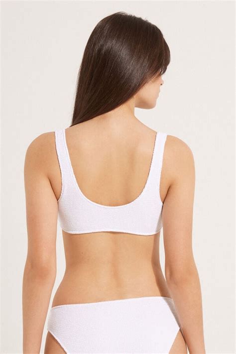 Wavy Bikini Top Tanktop Bikini Damen Tezenis Outlet Tezenis Deutschland