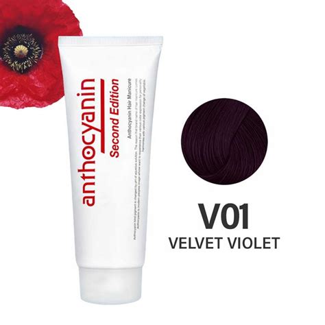 Anthocyanin V01 Velvet Violet | Безопасная стойкая темно-фиолетовая ...