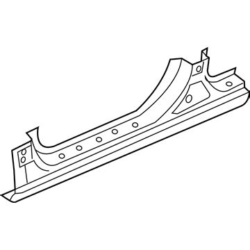 G D Genuine Hyundai Panel Side Sill Outrer Lh