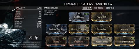 Warframe Build Guide Atlas Keengamer