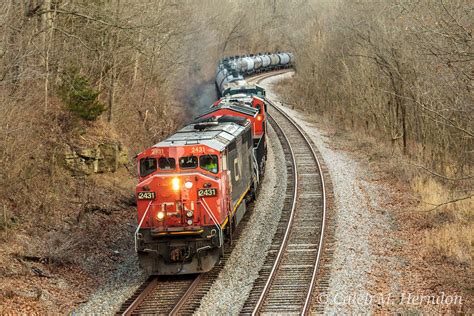 Csx K444 Boyd Ky Cn 2431 And Two Other Locomotives Lead Flickr