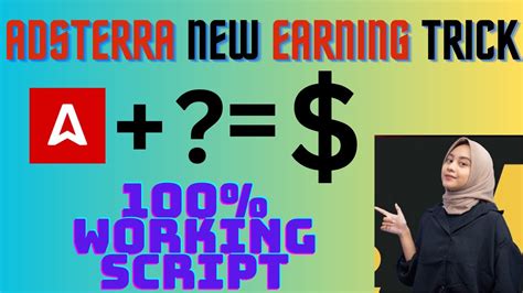 Adsterra New Earning Trick Adsterra Direct Link Adstera High Cpm