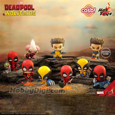 Hot Toys Cosbi 盲盒迷你珍藏人偶系列 CBX Marvel 死侍與狼人系列 HobbyDigi 電購網