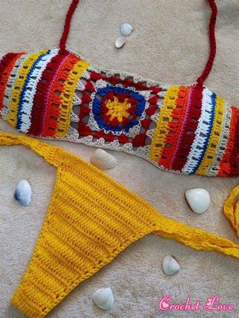 Crochet Lingerie Bikinis Crochet Crochet Bra Crochet Bikini Top Crochet Woman Boho Crochet