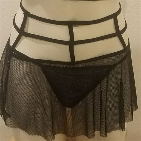 Intimates Sleepwear Super Sexy Strappy Sheer Lingerie Set Poshmark