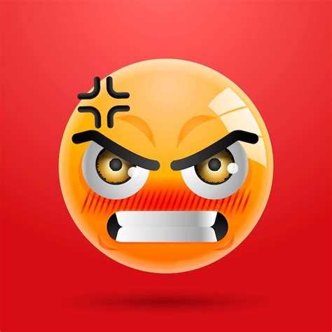 rage emoji vectors illustrations    freepik