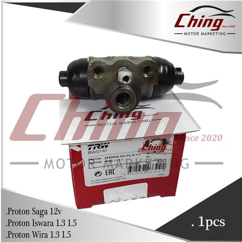 Trw Proton Saga V Wira Iswara Rear Brake Pump Bwd Shopee