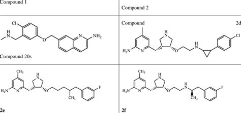 Representation Of Structures Of Nitric Oxide Synthase Inhibitors