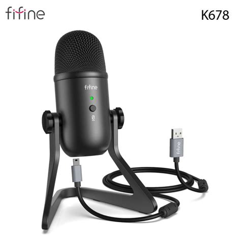 Fifine K Usb Unidirectional Condenser Microphone