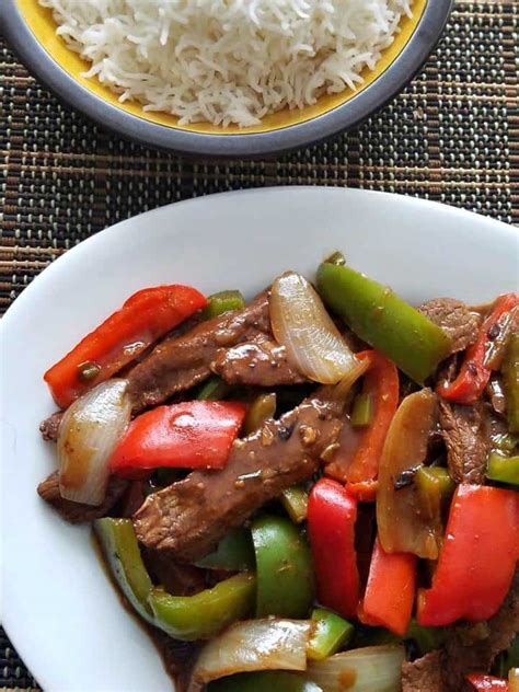 Black Bean Beef Vegetable Stir Fry