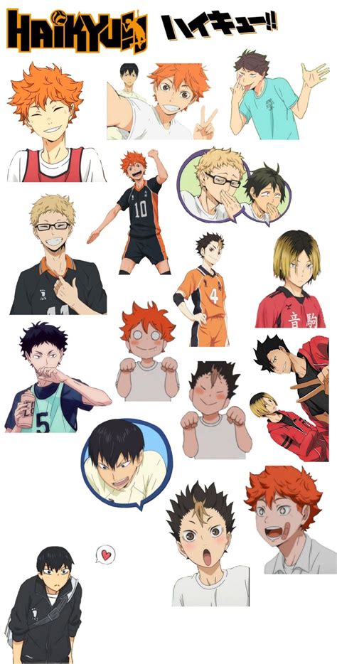 Haikyuu Printable Stickers Artofit
