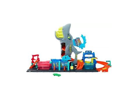 Pista Hot Wheels Mega Lava Rapido Do Tubarão City Mattel C em Promoção é no Buscapé