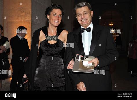Alain Madelin and his wife attending the 16th 'Nuit de l'Enfance