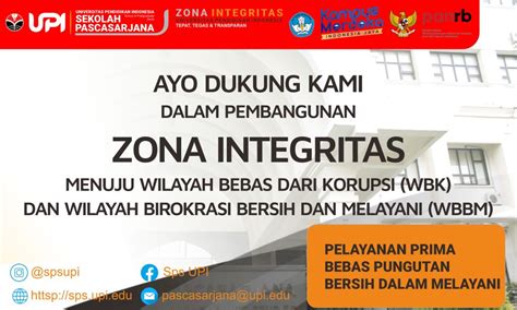 Ayo Dukung Kami Dalam Pembangunan Zona Integritas Sekolah