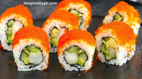 Boston Roll Sushi Recipe - Hospitality Gh