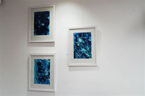 blue contrast  behance