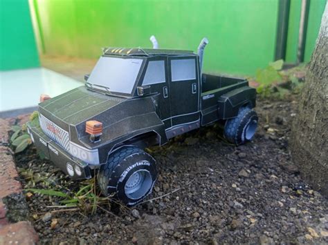 Transformers 2007 GMC Topkick 4x4 Ironhide Vehicle Mode Paperzone VN