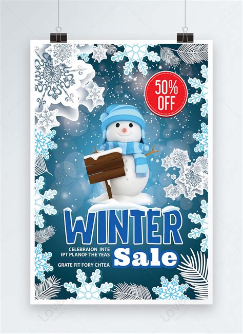 Winter Poster Template Template Imagepicture Free Download 450152772