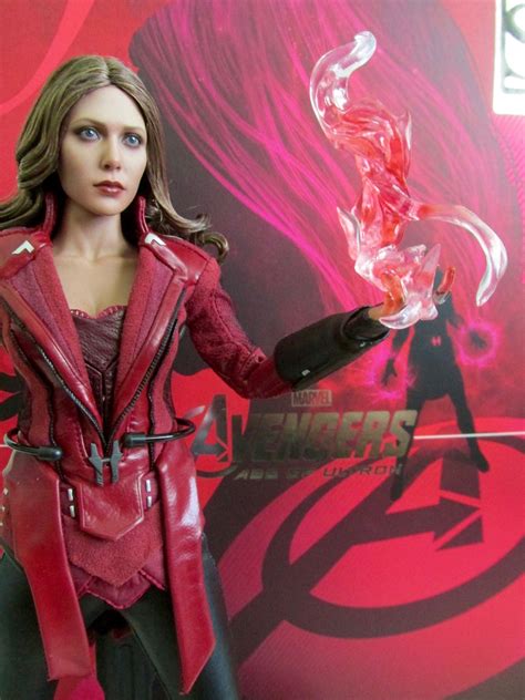 Hot Toys Th Scale Avengers Age Of Ultron Scarlet Witch New Avengers Movie Promo