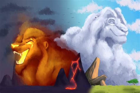 Was inspired to paint lmao In honor of the "Rise of Scar" Lion Guard