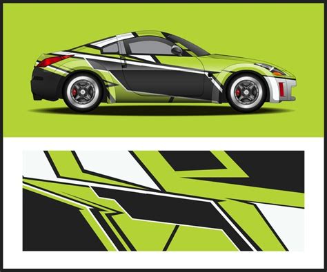 Premium Vector 3m Wrap Design For Vinyl Stickers Car Signs Car Wraps