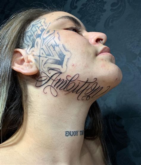 Face Tattoos Women