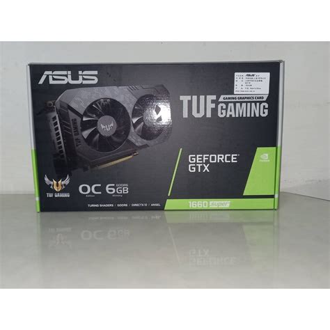 華碩 Asus Tuf Gtx1660s O6g Gaming 蝦皮購物